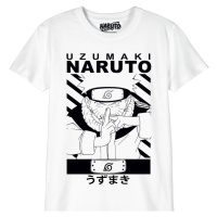 Naruto Kids - Uzumaki detské tricko bílá