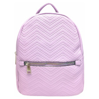 Světle fialový dámský batoh s moderním vzorem Letty