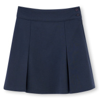 Dagi Navy Blue Interlock Short Skirt
