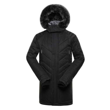 icyb 6 černá pánská zimní bunda s membránou ptx