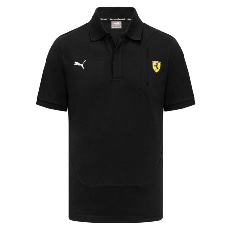 Ferrari pánské polo tričko Logo black F1 Team 2023 Puma