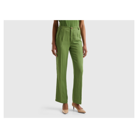 Benetton, Trousers In Sustainable Viscose Blend United Colors of Benetton