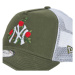 New-Era FLOWER TRUCKER NEW YORK YANKEES Khaki