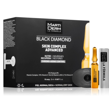 MartiDerm Black Diamond Skin Complex Advanced ampulky pro unavenou pleť 10x2 ml