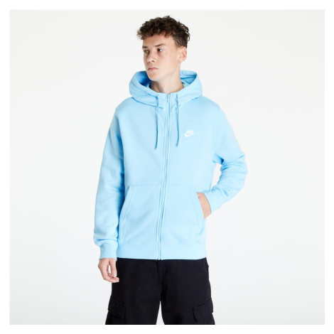 Nike Sportswear Club Fleece Full-Zip Hoodie Blue