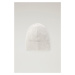 Čepice woolrich cotton wool beanie šedá