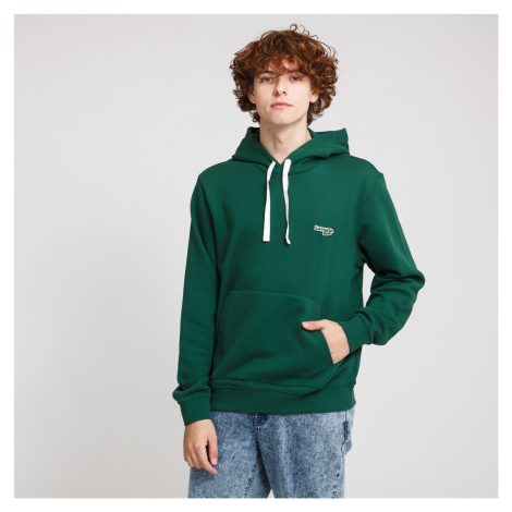 LACOSTE Men's Hooded Fleece Sweatshirt tmavě zelená