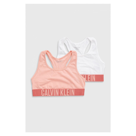 Dětská podprsenka Calvin Klein Underwear růžová barva | Modio.cz