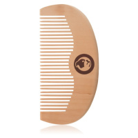 Bulldog Original Beard Comb dřevěný hřeben na vousy Peach Wood 10,4 cm 1 ks