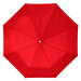 Samsonite Skládací automatický deštník Alu Drop S Safe 3 - tmavě červená
