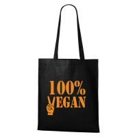 DOBRÝ TRIKO Bavlněná taška s potiskem 100% vegan Barva: Černá