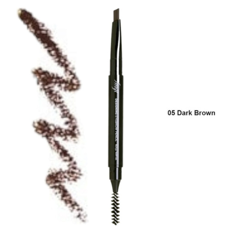 THE FACE SHOP Tužka na obočí s kartáčkem fmgt Designing Eyebrow Pencil - #05 Dark Brown