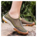 Síťované loafers pánské letní boty nazouvací