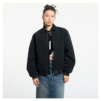 Bunda Carhartt WIP OG Santa Fe Jacket UNISEX Black/ Black Stone Canvas