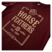 HORSEFEATHERS Triko Jack - red pear RED