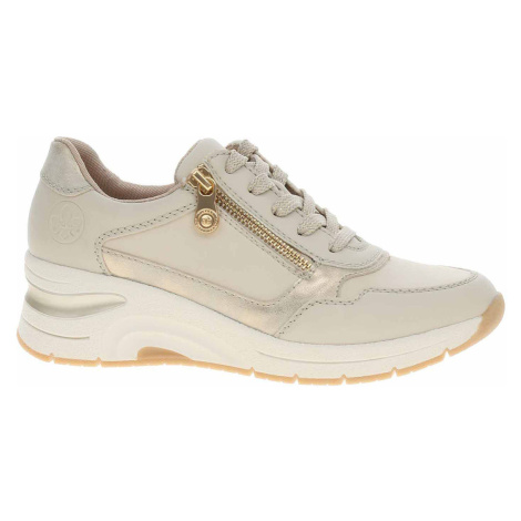 Rieker Dámské polobotky N9301-60 beige Béžová