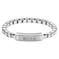 Hugo Boss Nadčasový pánský náramek z oceli Devon 1580596 19 cm