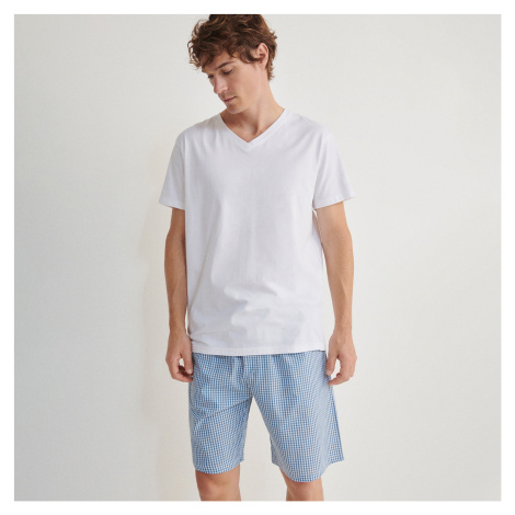 Reserved - Dvoudílná pyžamová souprava - Bílá