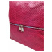Velký vínový / bordó kabelko-batoh 2v1 s praktickou kapsou Lilly
