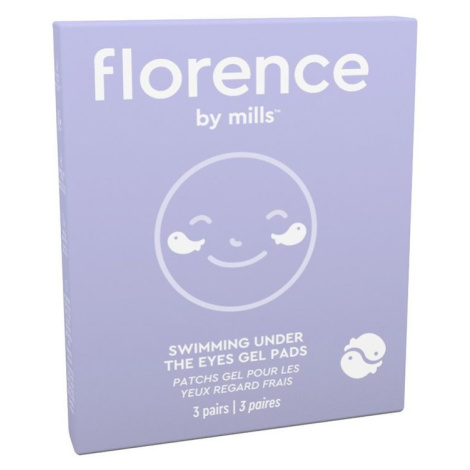 Florence By Mills Swimming Under The Eyes Gel Pads Oční Polštářky 1 kus