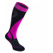 Dámské ponožky Bridgedale Ski Midweight black/fluro pink/077