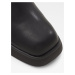 Černé dámské kotníkové boty na podpatku ALDO Persona
