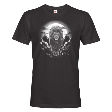 Pánské triko se lvem - triko pro milovníky originálních triček BezvaTriko