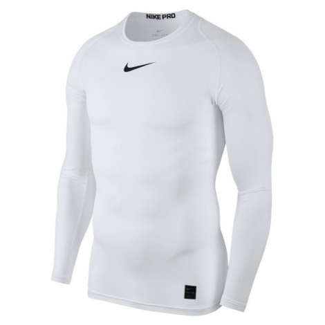Termo tričko Nike Pro Top s dlouhým rukávem Bílá