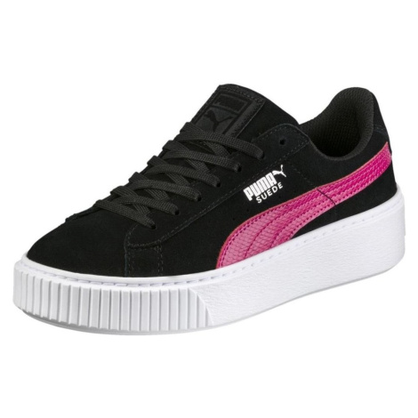 Puma SUEDE PLATFORM SNK Černá