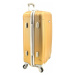 Cestovní kufr skořepinový na čtyřech kolečkách Agrado 60l - krémová