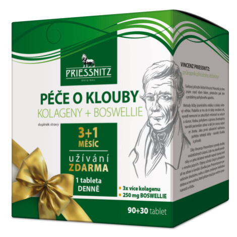 Priessnitz Kolagen+Boswellie péče o klouby tbl.90+30