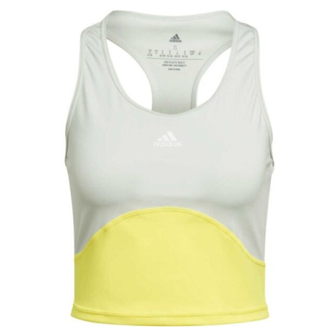 adidas HIIT TANK TOP Dámské tílko, světle zelená, velikost