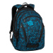 Bagmaster BAG 20 B studentský batoh - žíhaně modrý