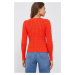 Bavlněný svetr Lauren Ralph Lauren dámský, oranžová barva, lehký