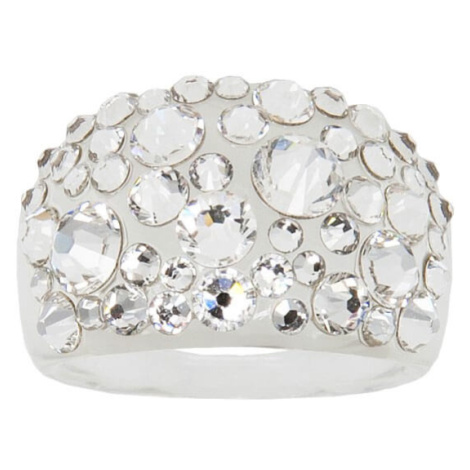 Levien Třpytivý prsten s krystaly Bubble Crystal