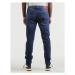 Pepe jeans TAPERED JEANS Modrá