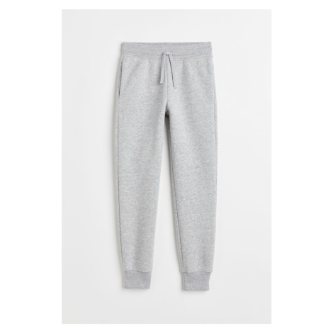 H & M - Kalhoty jogger's česanou vnitřní stranou - šedá H&M
