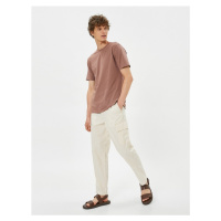 Koton Cargo Trousers Tied Waist Pocket Detail Cotton