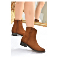Fox Shoes Tan Suede Women's Daily Boots