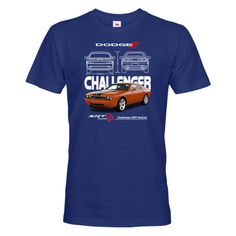 Pánské tričko Dodge Challenger SRT Hellcat - kvalitní tisk a rychlé dodání BezvaTriko