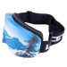 Laceto SKI GOGGLES COVER MOUNTAIN Látkový kryt lyžařských brýlí, mix, velikost