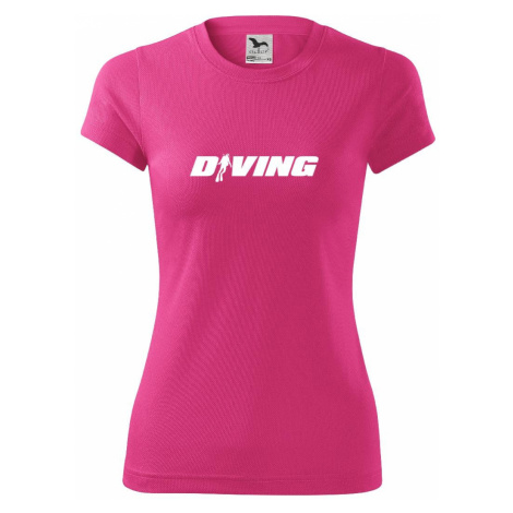 Diving nápis potápěč - Dámské Fantasy sportovní (dresovina)