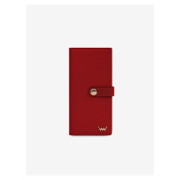 Červená dámská kožená peněženka Vuch Verdi Red