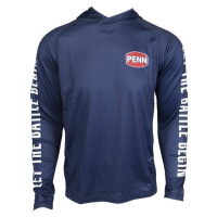 Penn Tričko Pro Hooded Jersey Marine Blue