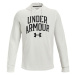 Under Armour Rival Terry Collegiate Onyx White/Black Fitness mikina