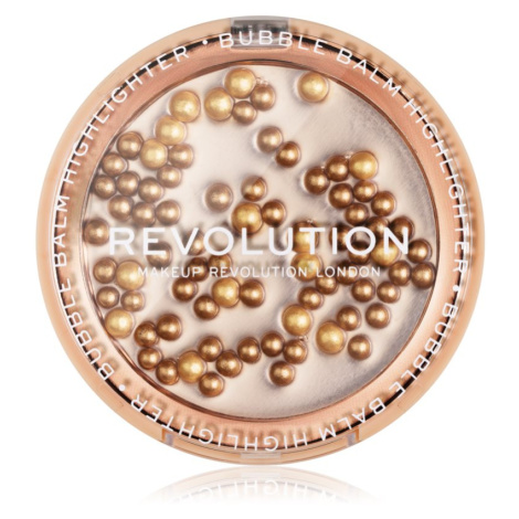 Makeup Revolution Bubble Balm gelový rozjasňovač odstín Bronze 4,5 g