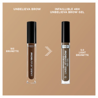L'Oréal Paris Infaillible Unbelieva Brow 48H gel 5.0 Light Brunette gel na obočí, 3.4 ml