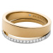 Skagen Nadčasový bicolor prsten z oceli Elin SKJ1451998 50 mm
