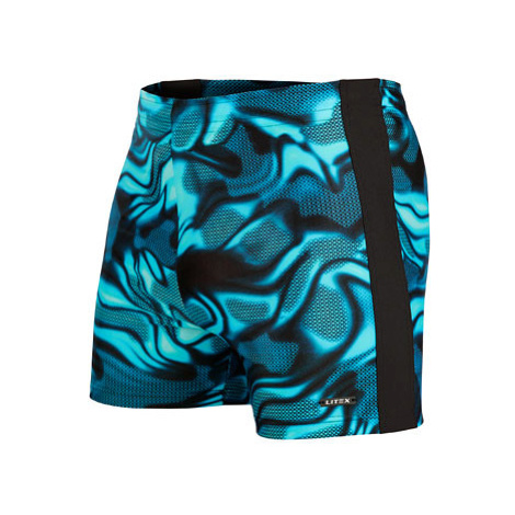 Pánské plavky boxerky Litex 50634 tisk | modrá