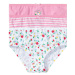 lupilu® Dívčí kalhotky s BIO bavlnou, 3 kusy (bílá / světle růžová)